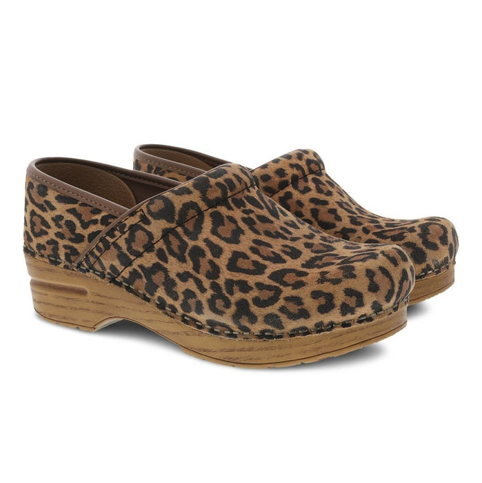 Dansko Women's Professional Leopard Suede - 10008492 - Tip Top Shoes of New York