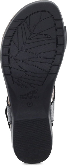 Dansko Women's Reece Black Waxy Leather - 10008181 - Tip Top Shoes of New York