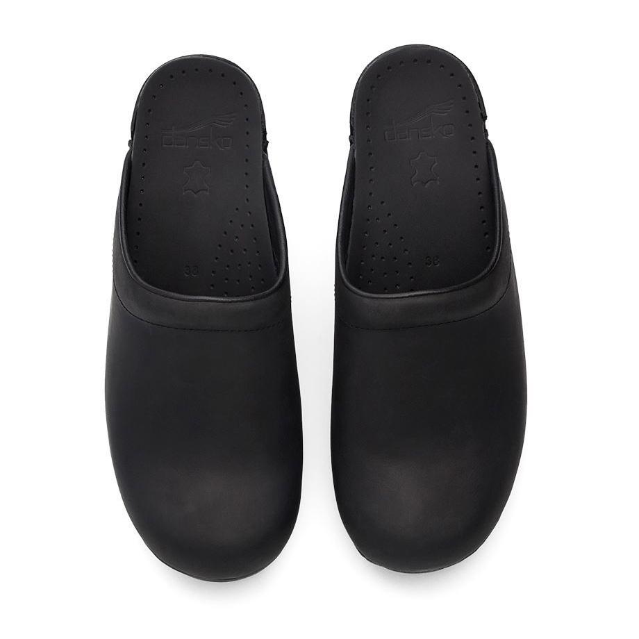 Dansko Women's Sonja Black Oiled Leather - 400110301019 - Tip Top Shoes of New York