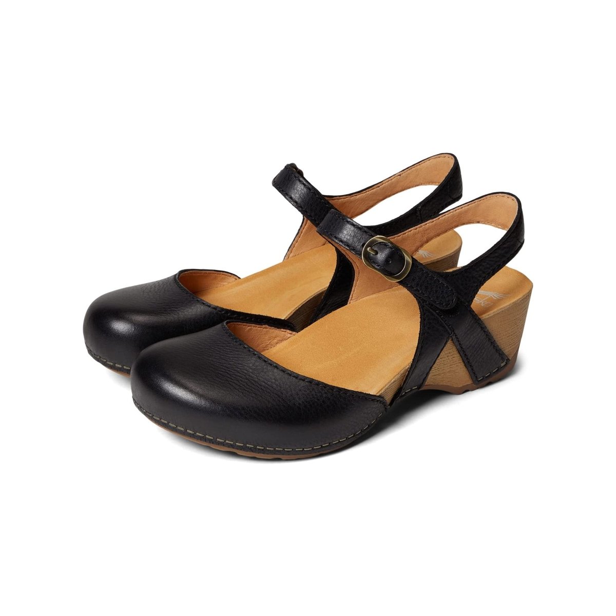 Dansko Women's Tiffani Black Burnished - 9003731 - Tip Top Shoes of New York