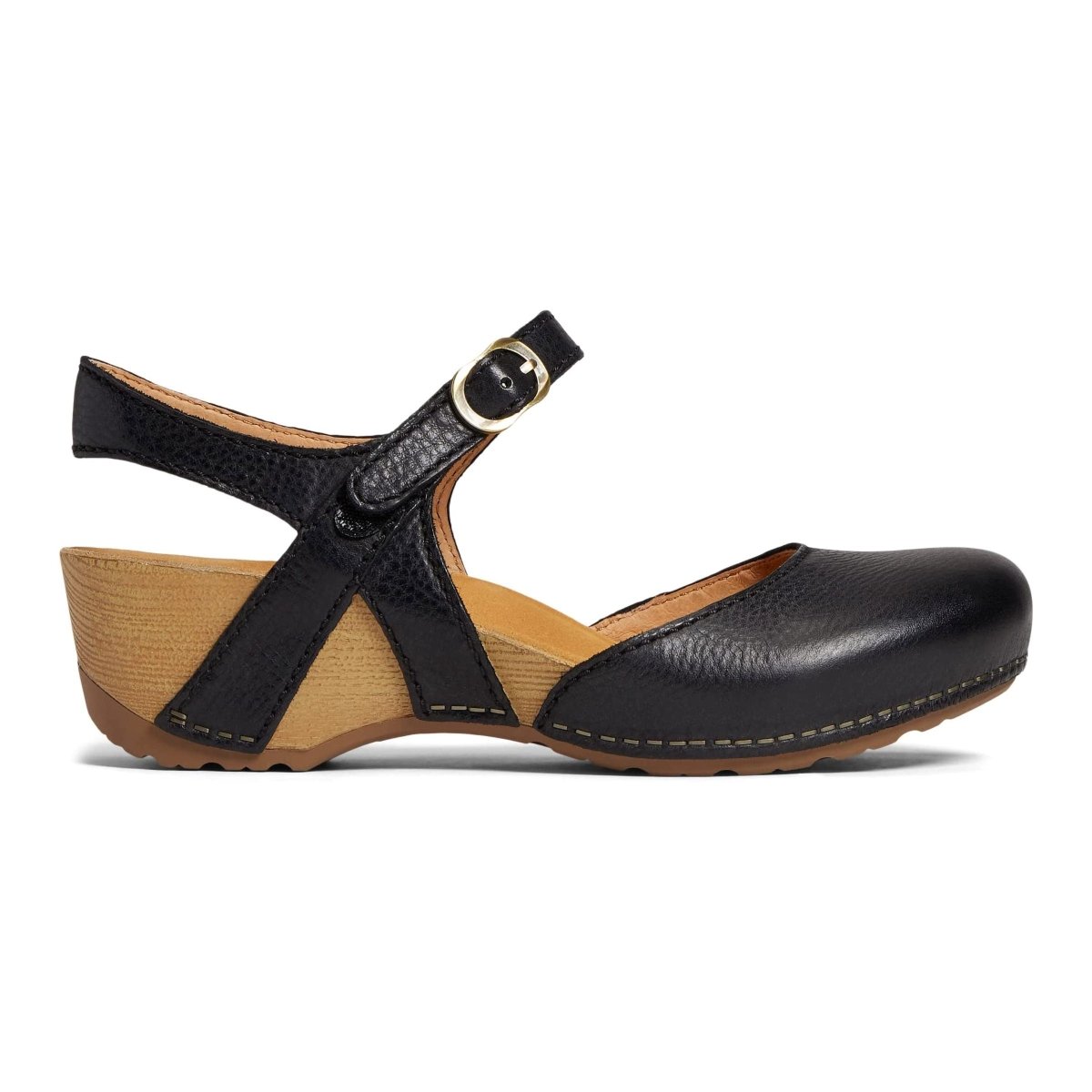 Dansko Women's Tiffani Black Burnished - 9003731 - Tip Top Shoes of New York