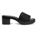 Dolce Vita Women's Goldy Black Woven - 9011487 - Tip Top Shoes of New York