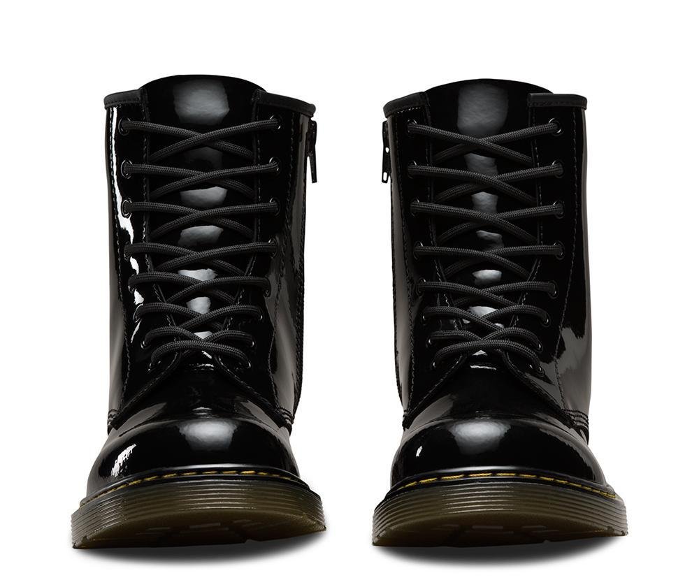 Dr. Martens Girl's 1460 Black Patent (Sizes 4-5) - 694921 - Tip Top Shoes of New York