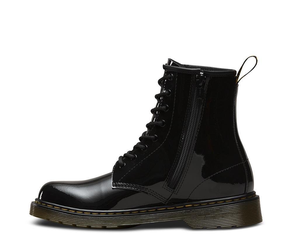 Dr. Martens Girl's 1460 Black Patent (Sizes 4-5) - 694921 - Tip Top Shoes of New York
