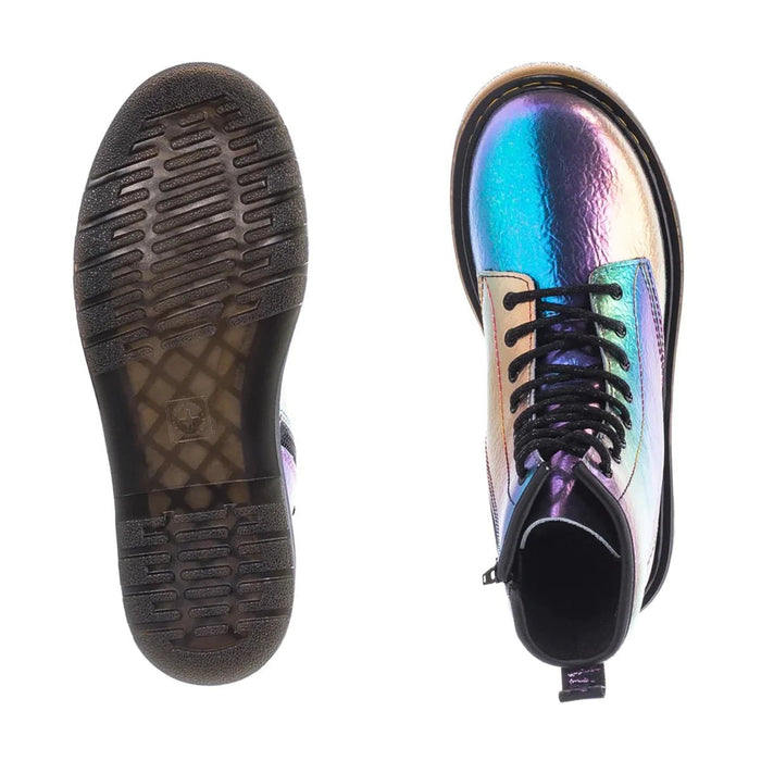 Dr. Martens Girl s 1460 Rainbow Crinkle Tip Top Shoes of New York
