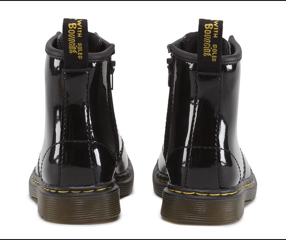 Dr. Martens Kids Brooklee Black Patent Lamper - 407284503010 - Tip Top Shoes of New York