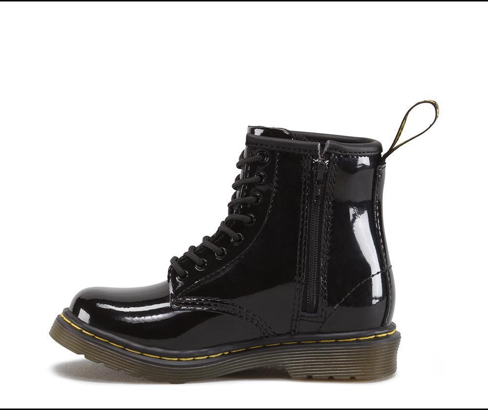Dr. Martens Kids Brooklee Black Patent Lamper - 407284503010 - Tip Top Shoes of New York