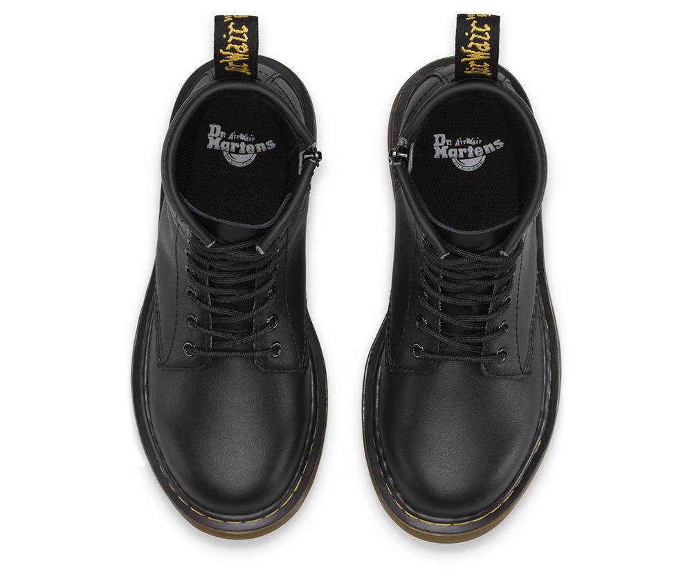 Dr. Martens Kids Delaney Black Leather - 407284203019 - Tip Top Shoes of New York