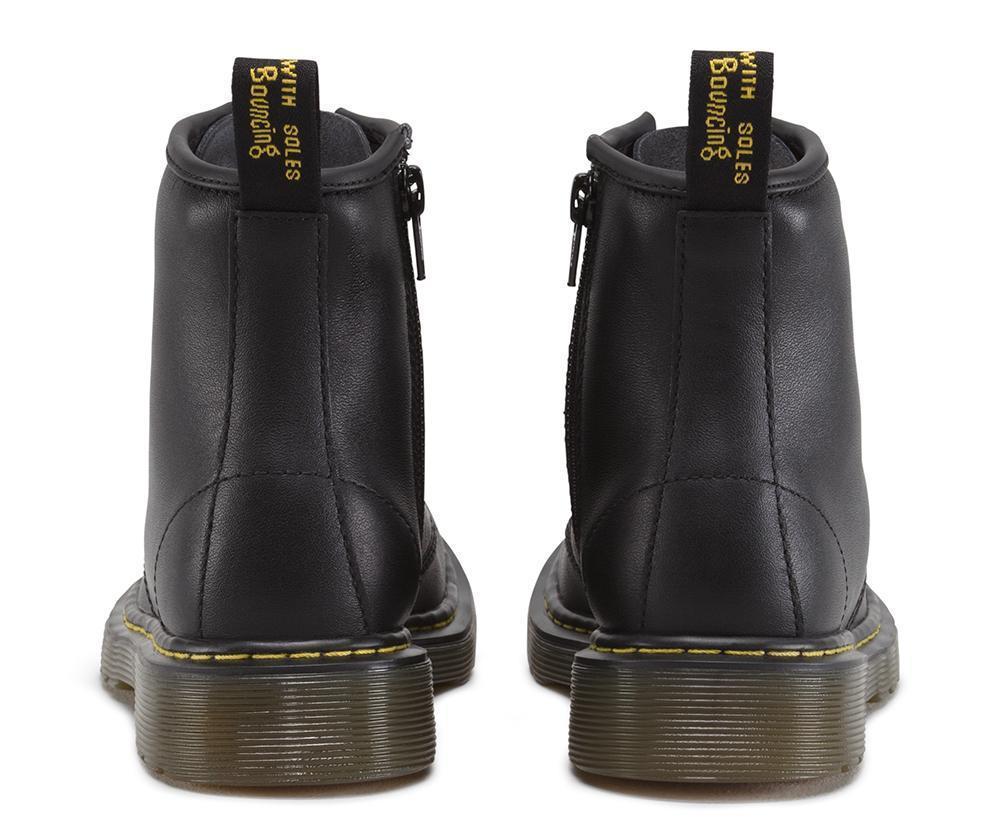 Dr. Martens Kids Delaney Black Leather - 407284203019 - Tip Top Shoes of New York