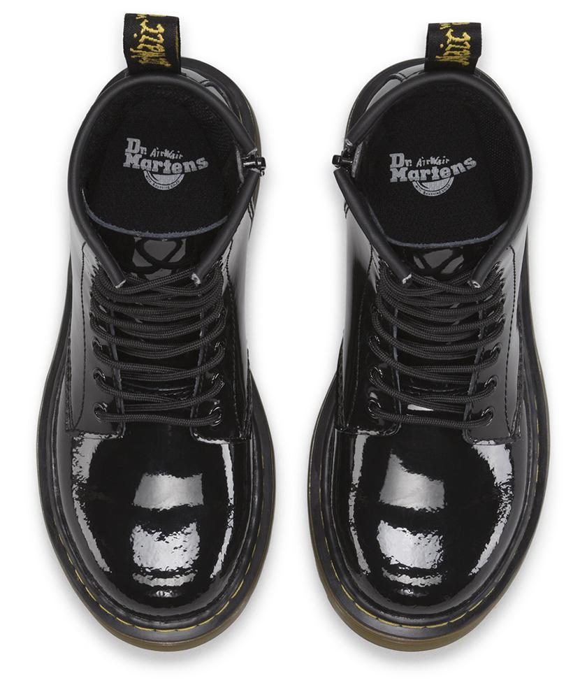 Dr. Martens Kids Delaney Black Patent Lamper - 407284303016 - Tip Top Shoes of New York