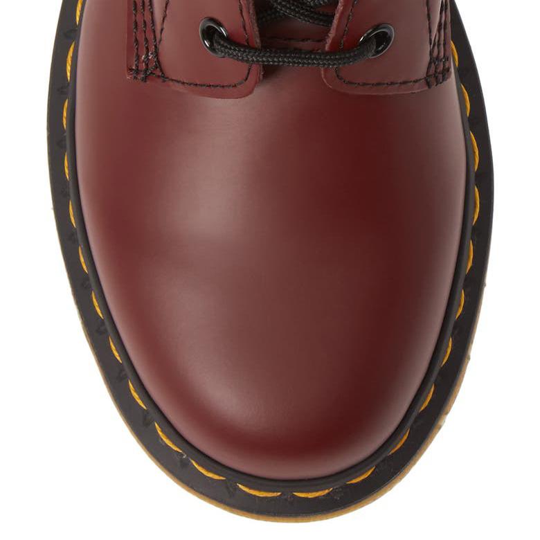 Dr. Martens Men's 1460 Cherry Red Smooth - Tip Top Shoes of New York