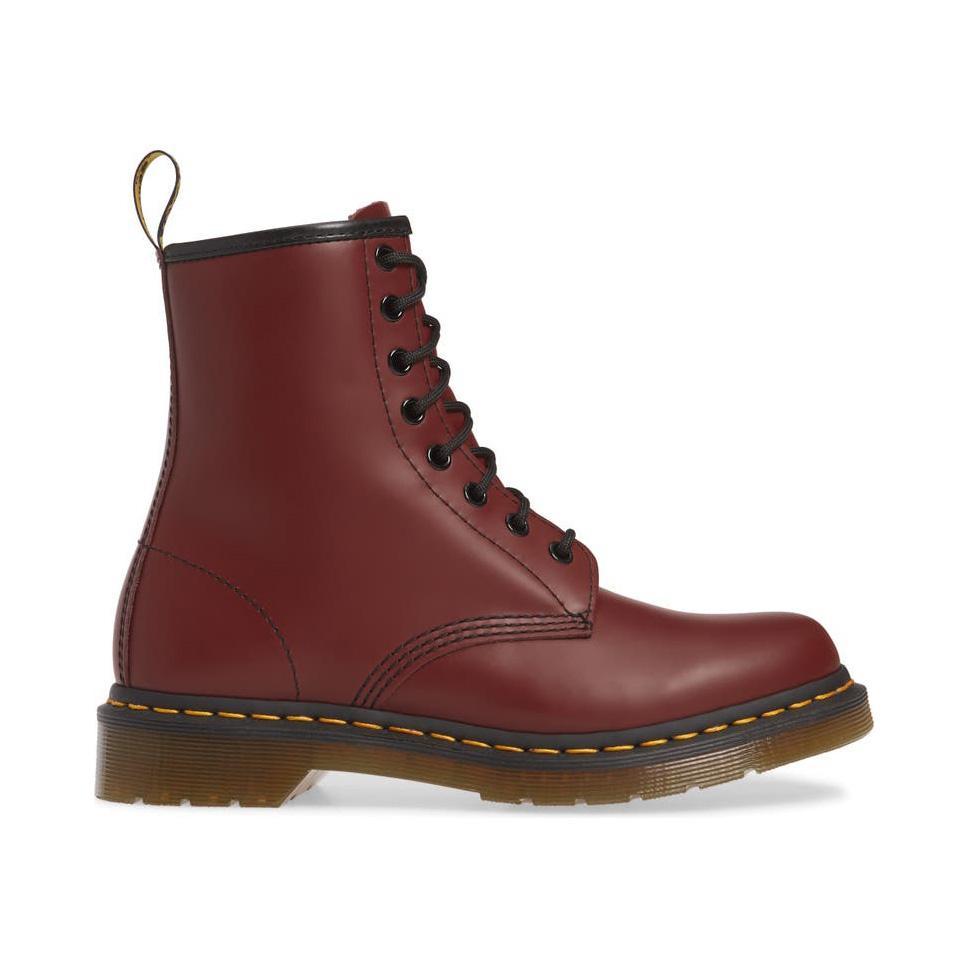 Dr. Martens Men's 1460 Cherry Red Smooth - 360266 - Tip Top Shoes of New York