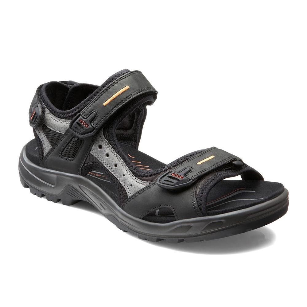 ECCO Men's 069564 Yucatan Sandal Black - Tip Top Shoes of New York