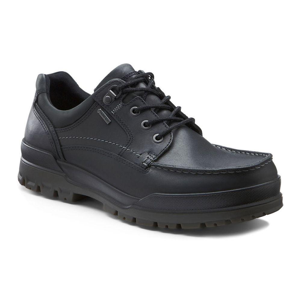 ECCO Men's 522014 Track 6 Moc Toe Lo Black Waterproof - Tip Top Shoes of New York