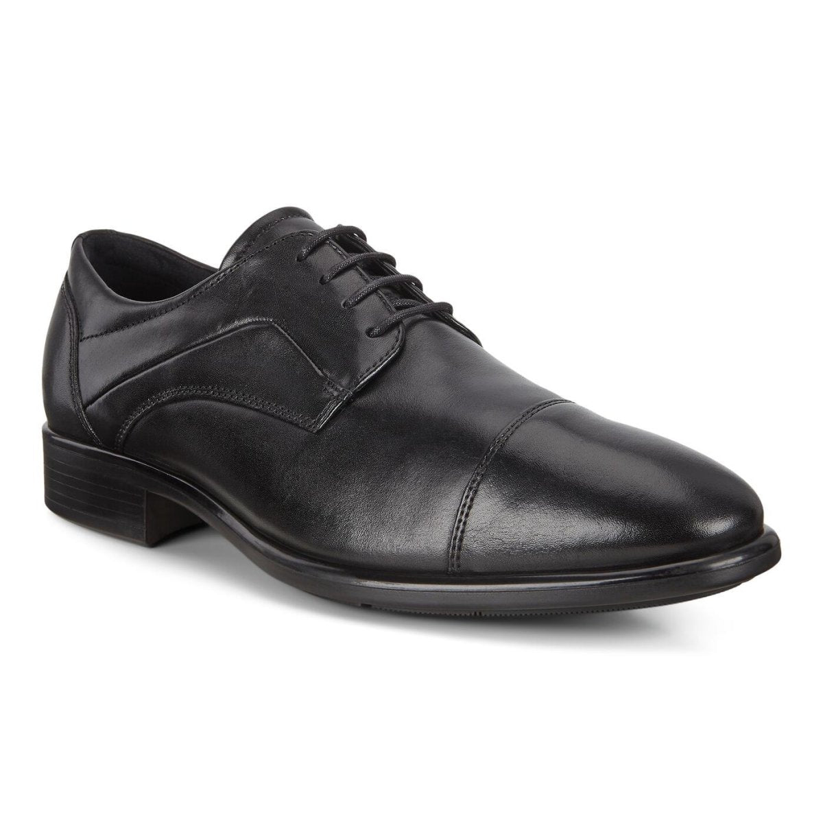 ECCO Men's City Tray Derby Shoe Black - 3002797 - Tip Top Shoes of New York
