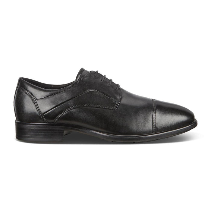 ECCO Men's City Tray Derby Shoe Black - 3002797 - Tip Top Shoes of New York
