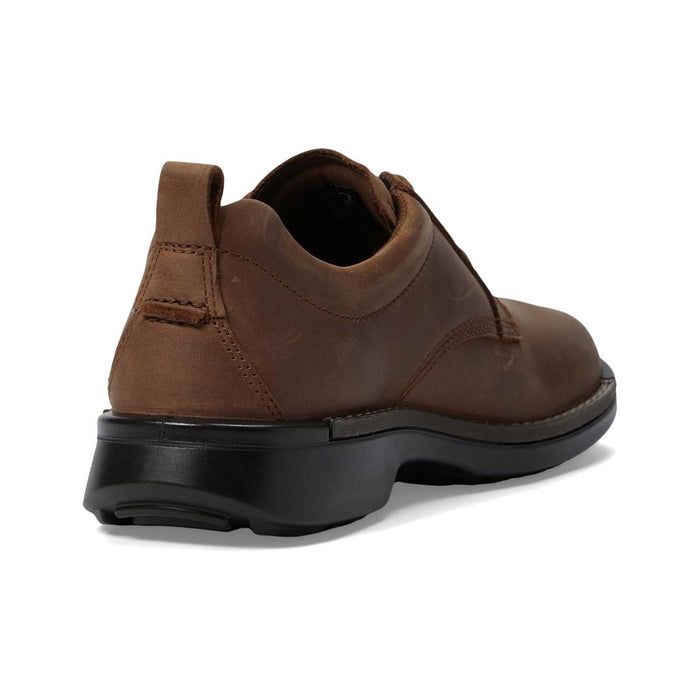 Ecco Men's Fusion Plain Toe Oxford Brown Nubuck - 3014980 - Tip Top Shoes of New York