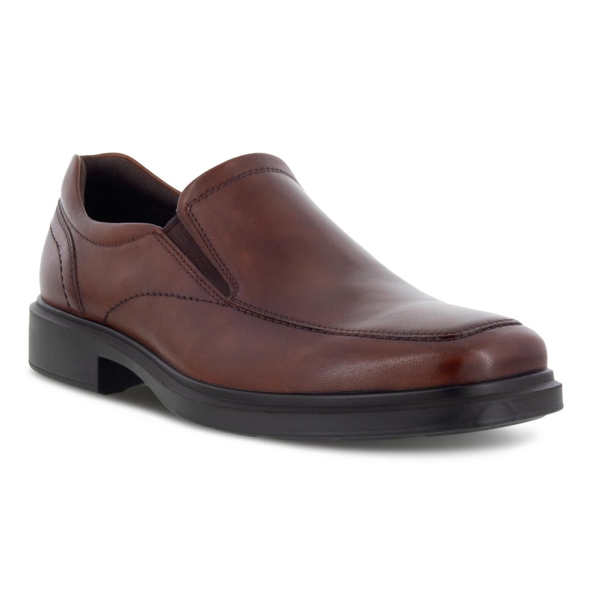 ECCO Men's Helsinki 2.0 Apron Toe Slip-On Brown - 3004929 - Tip Top Shoes of New York