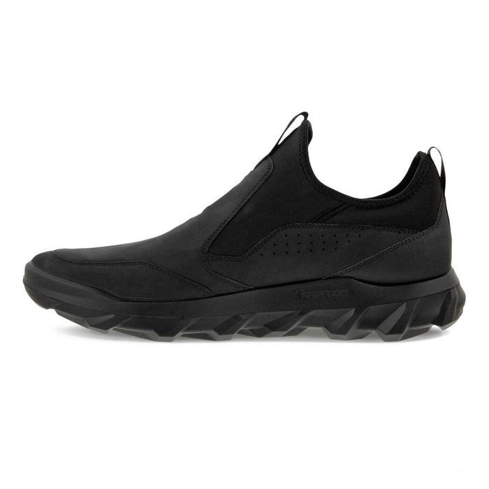 Ecco Men's MX M Low Slip-On 2.0 Black Nubuck - 3008016 - Tip Top Shoes of New York