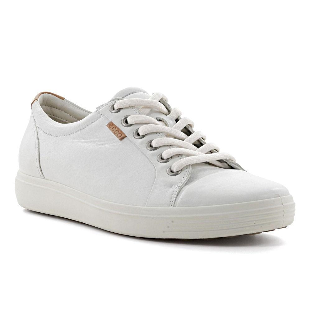 ECCO Women's 430003 Soft 7 Sneakers White - 985624 - Tip Top Shoes of New York