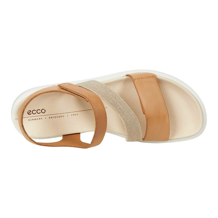 Ecco Women's FlowT 2 Band Sandal lion - 3005217 - Tip Top Shoes of New York