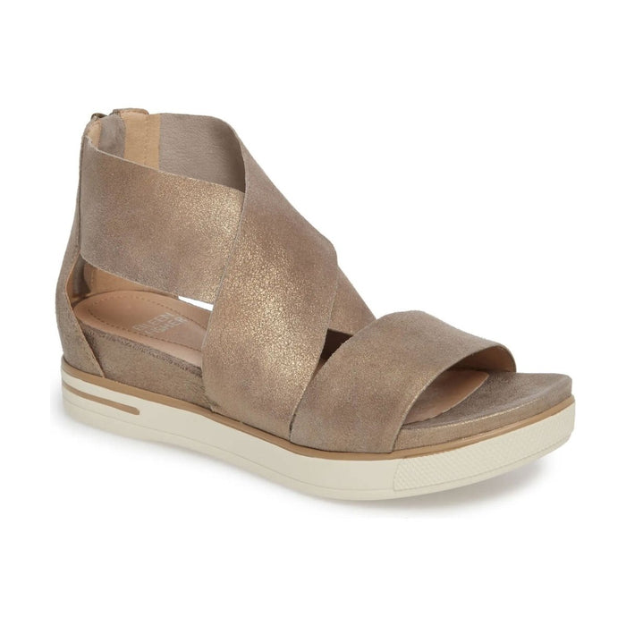 Eileen Fisher Women's Sport Wedge Sandal Platinum Buc - 849239 - Tip Top Shoes of New York