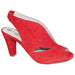 Eric Michael Women's Peru Red Suede - 323880 - Tip Top Shoes of New York