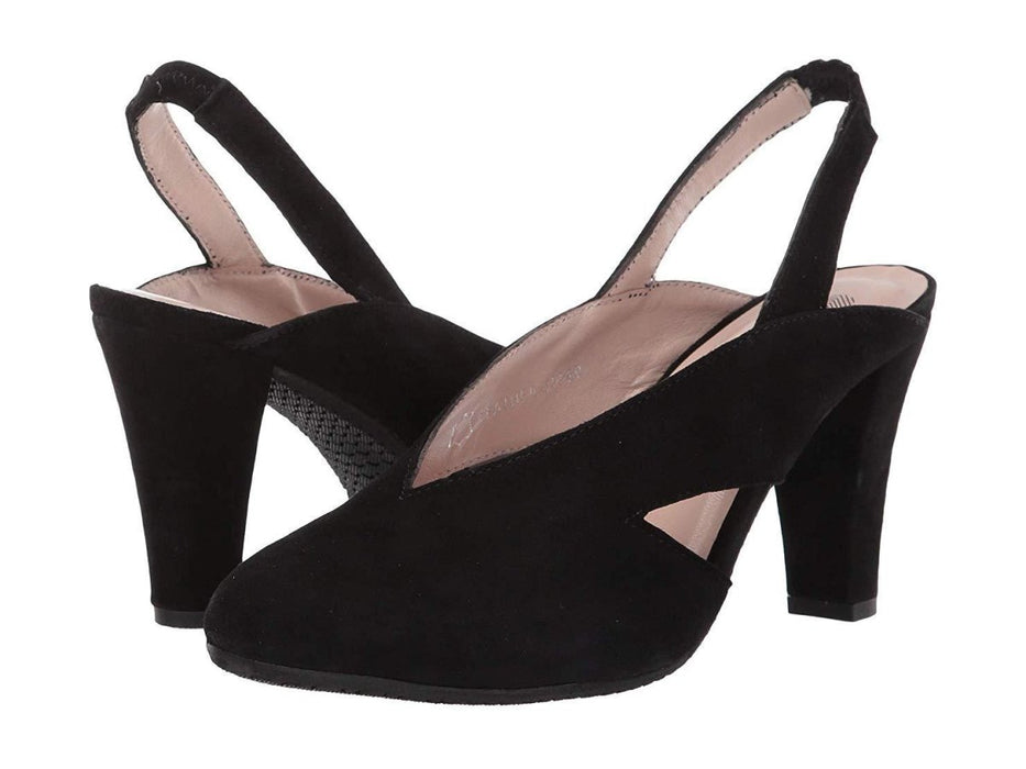 Eric Michael Women's Vanna Black Suede - 926486 - Tip Top Shoes of New York