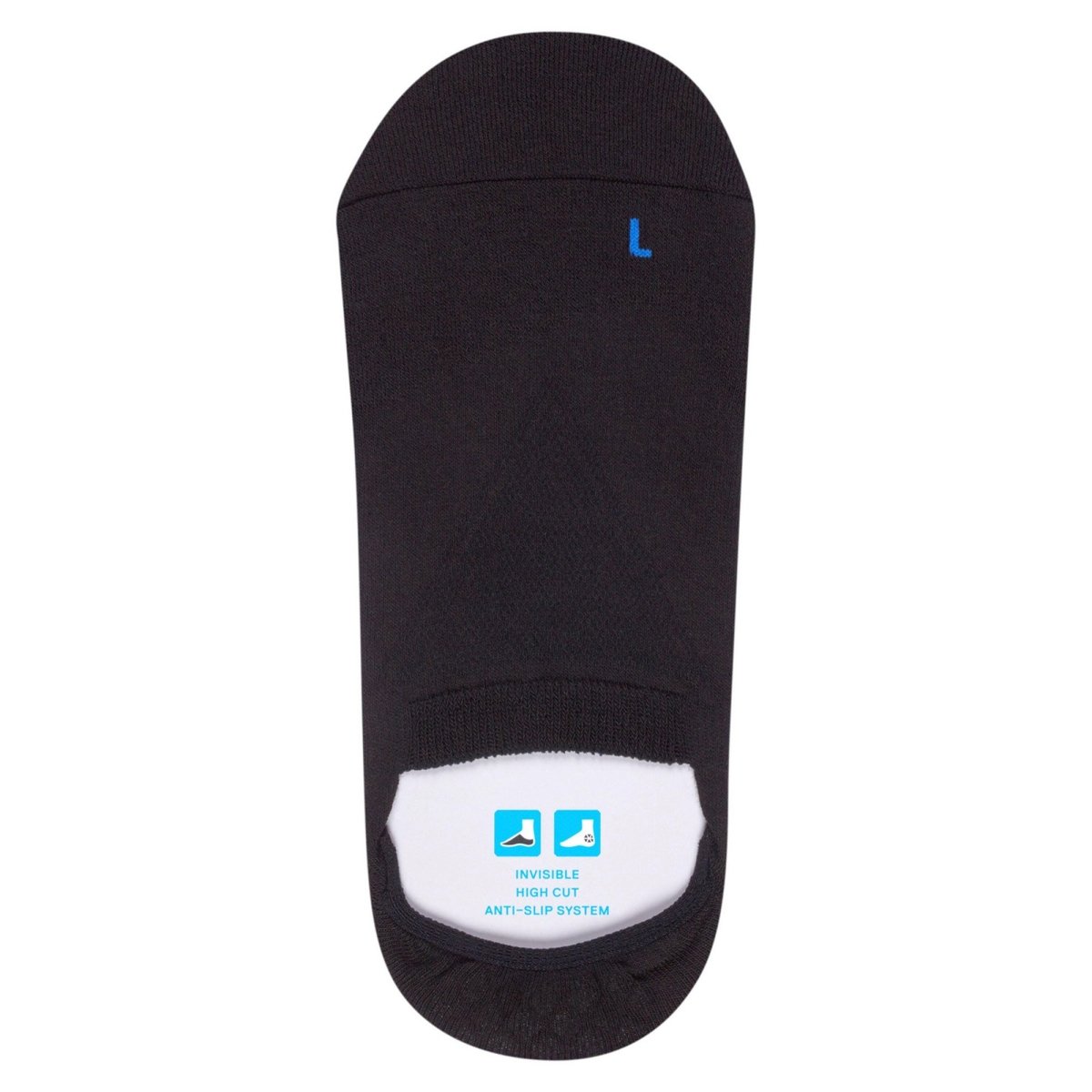 Falke Men's Cool Kick Invisible Black - 3009749 - Tip Top Shoes of New York