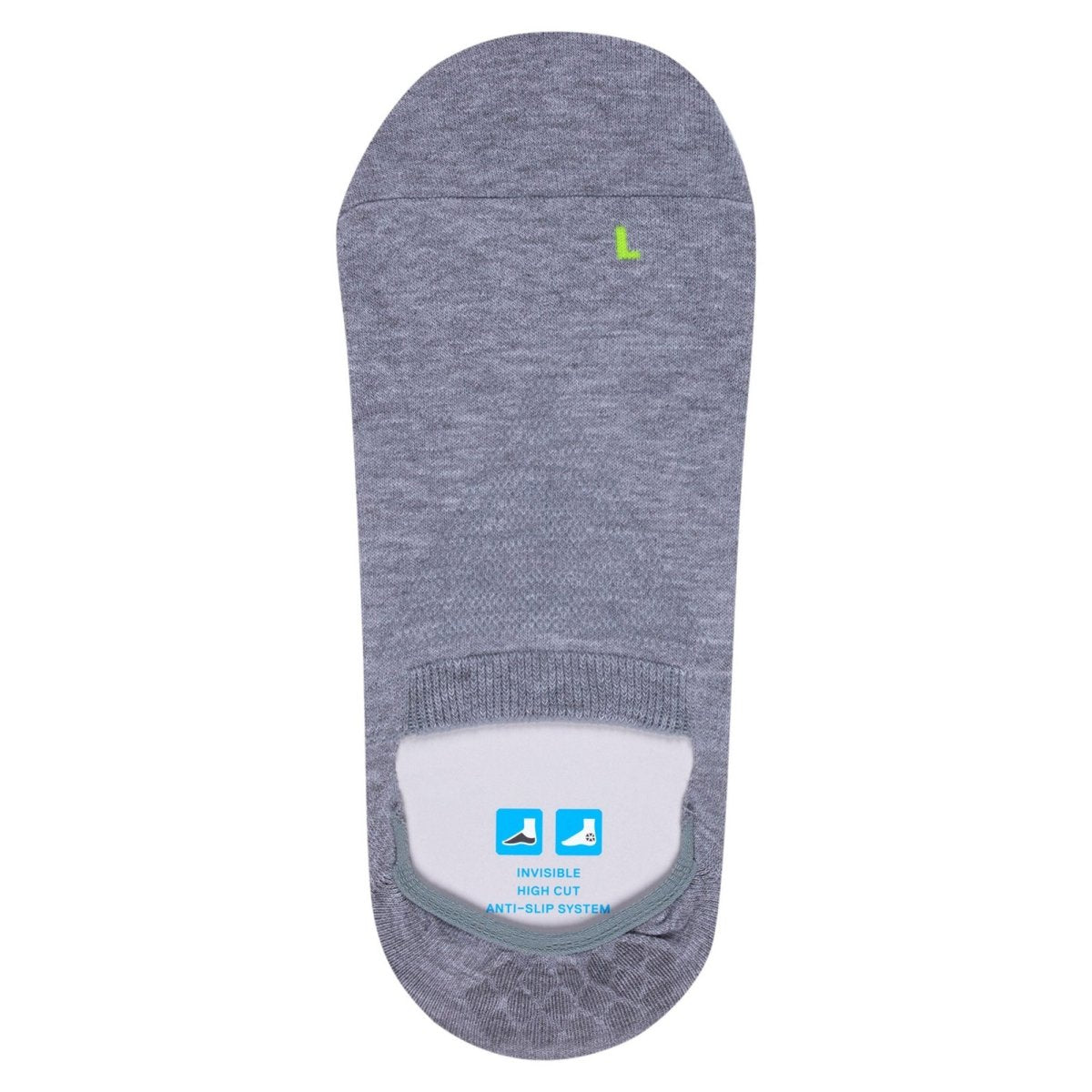 Falke Men's Cool Kick Invisible Light Grey - 3009745 - Tip Top Shoes of New York