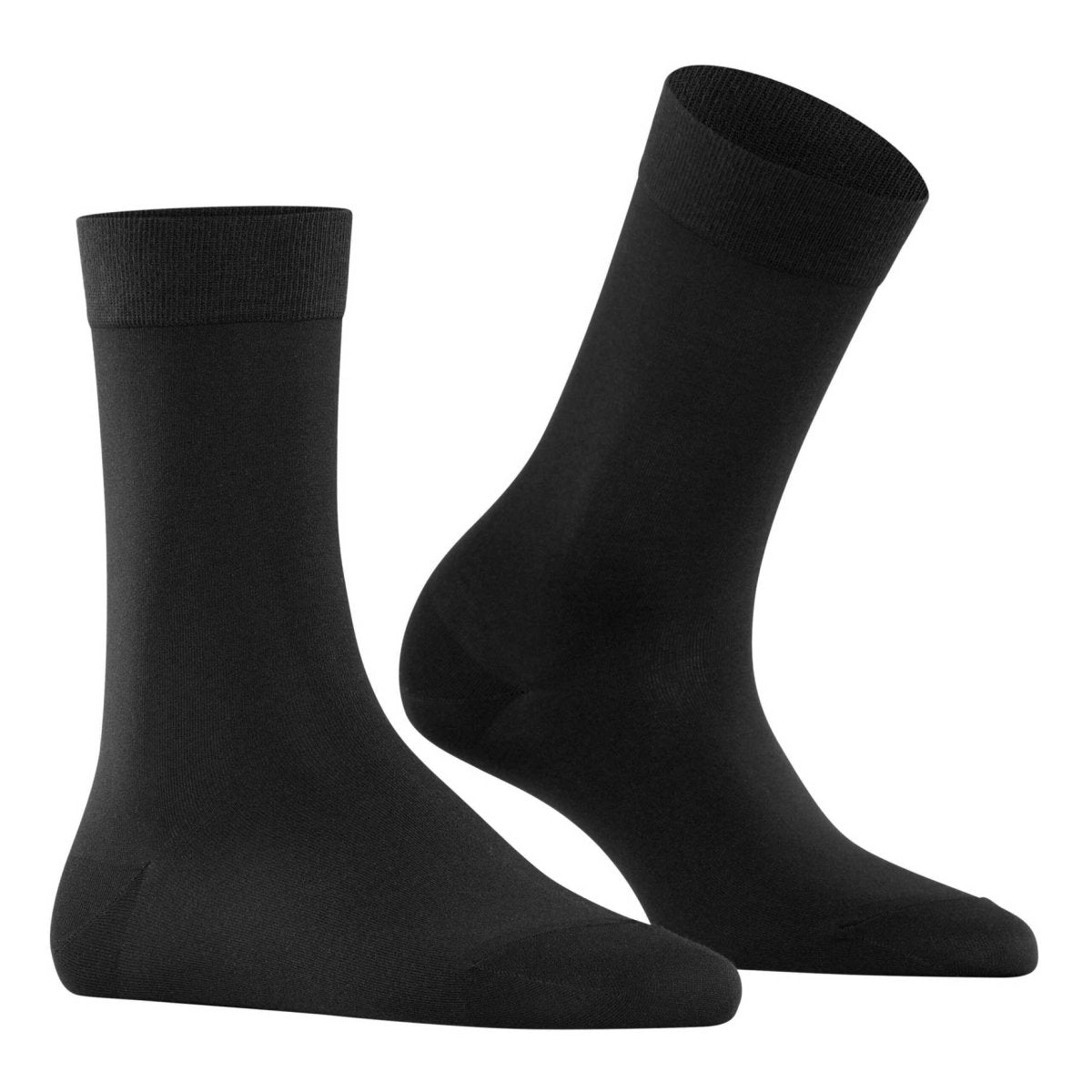 Falke Women's Cotton Touch Black - 5020878 - Tip Top Shoes of New York