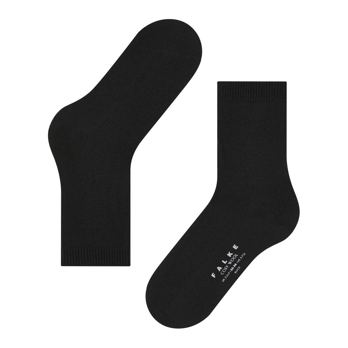 Falke Women's Cozy Wool Black - 3016121 - Tip Top Shoes of New York