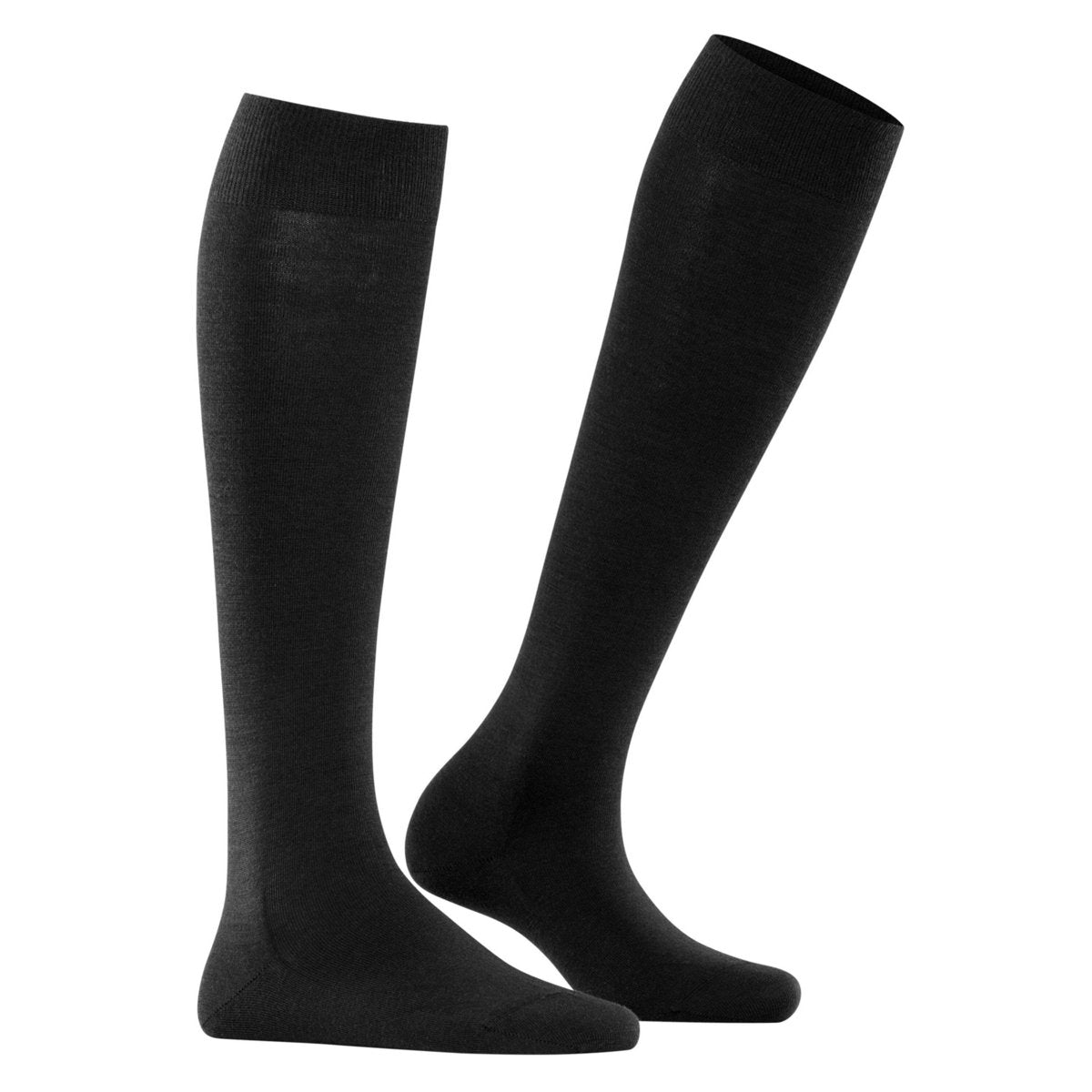 Falke Women's Softmerino Knee High Black - 3016139 - Tip Top Shoes of New York