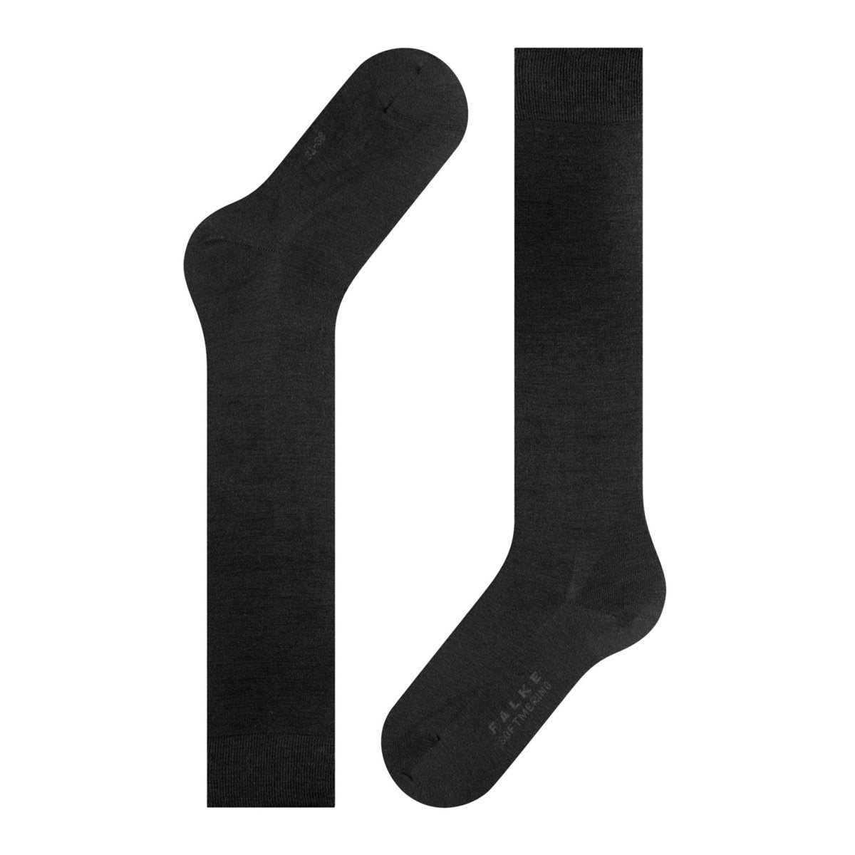 Falke Women's Softmerino Knee High Black - 3016139 - Tip Top Shoes of New York