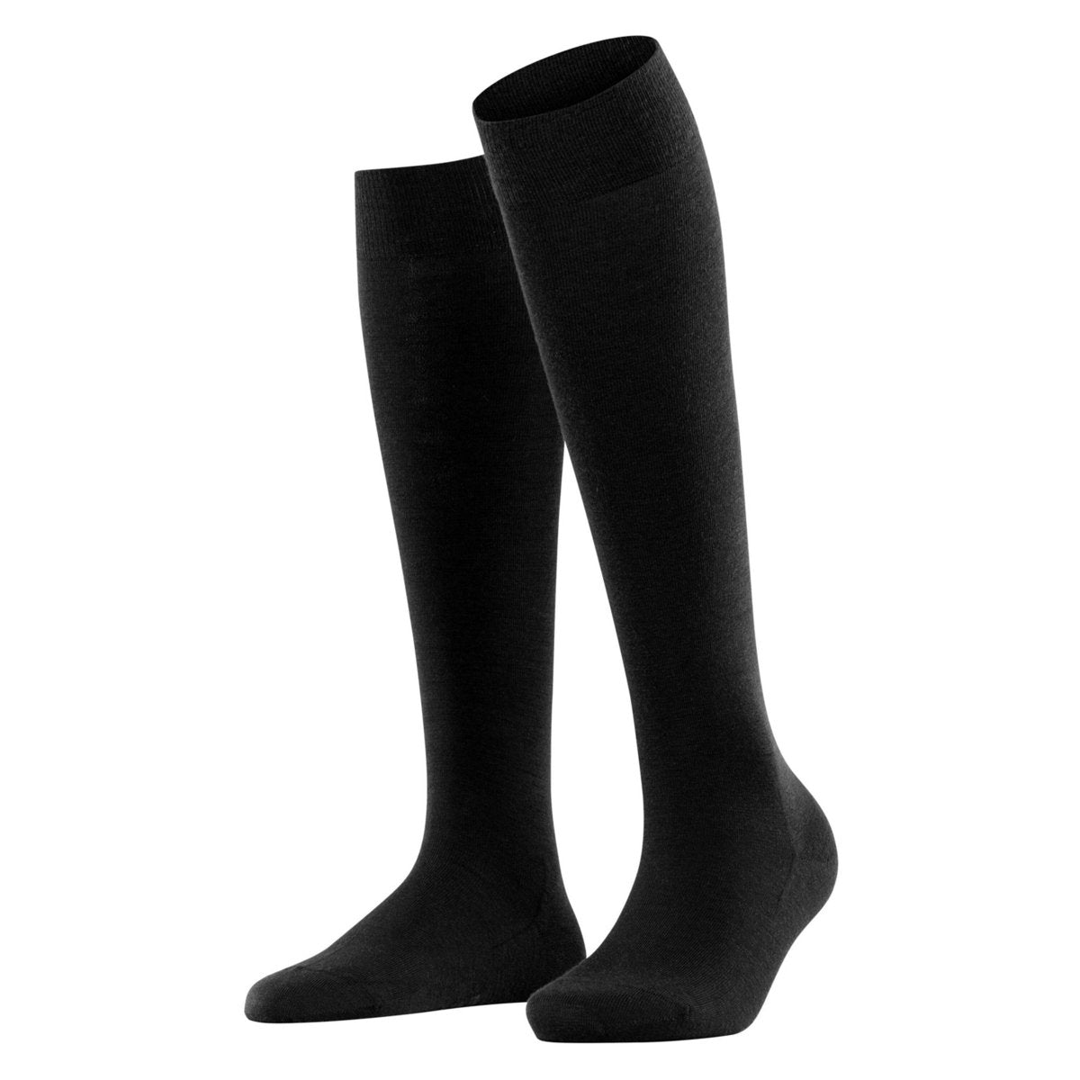 Falke Women's Softmerino Knee High Black - 3016139 - Tip Top Shoes of New York
