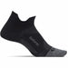 Feetures Elite Light Cushion No Show Tab Black - 863303 - Tip Top Shoes of New York