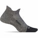 Feetures Elite Light Cushion No Show Tab Grey - 863299 - Tip Top Shoes of New York