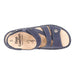 Finn Comfort Women's Gomera Blue Buc - 1013564 - Tip Top Shoes of New York