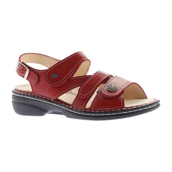 Finn Comfort Women's Gomera Red Leather - 319414 - Tip Top Shoes of New York