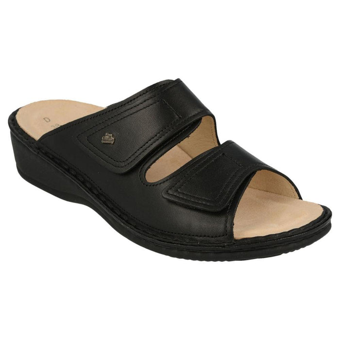 Finn Comfort Women's Jamaica Black Leather - 407715402011 - Tip Top Shoes of New York