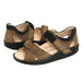Finn Comfort Women's Samara Mud/Black Buc - 404917602010 - Tip Top Shoes of New York