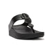 FitFlop Women's Halo Metallic All Black - 9009007 - Tip Top Shoes of New York