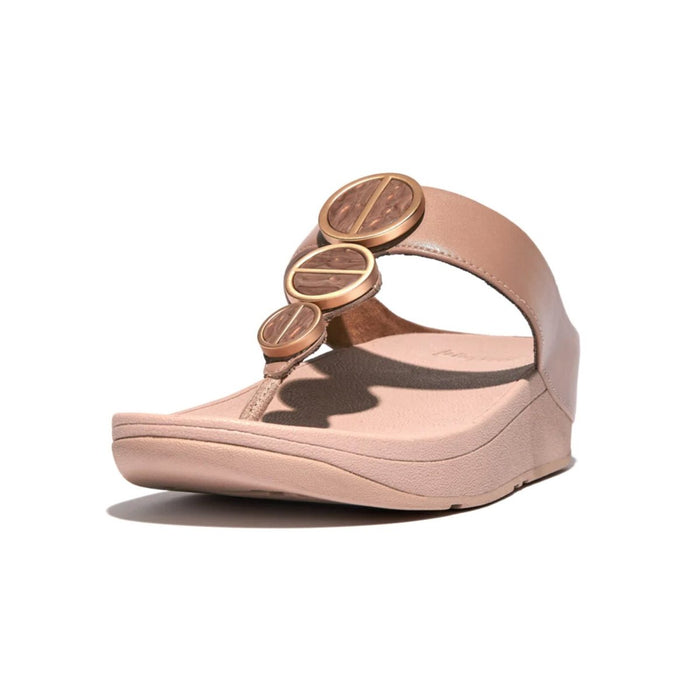 FitFlop Women's Halo Metallic Beige - 9009015 - Tip Top Shoes of New York