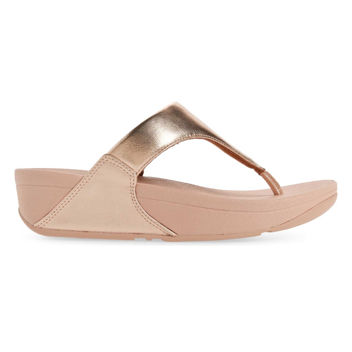 FitFlop Women's Lulu 2 Rose Gold Leather - 1066456 - Tip Top Shoes of New York