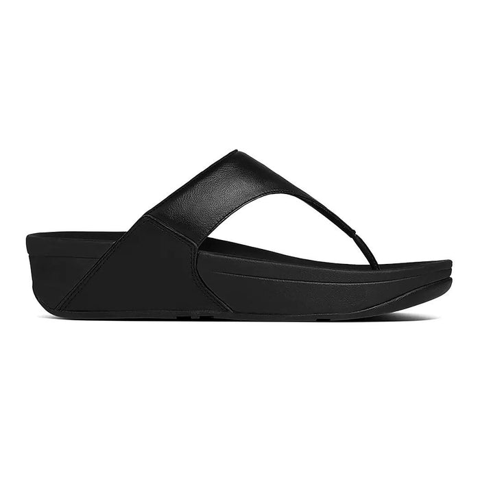 FITFLOP Women's Lulu 2 Thong Black Leather - 680054 - Tip Top Shoes of New York