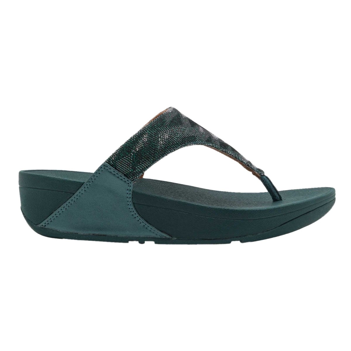 FitFlop Women's Lulu Glitz Steel Blue — Tip Top Shoes of New York