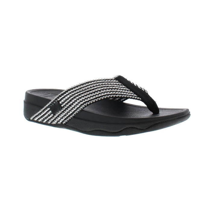Fitflop Women's Surfa Black/White - 1082762 - Tip Top Shoes of New York