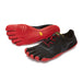 Vibram Five Finger's Men's KSO EVO Black/Red Fabric - 3003061 - Tip Top Shoes of New York