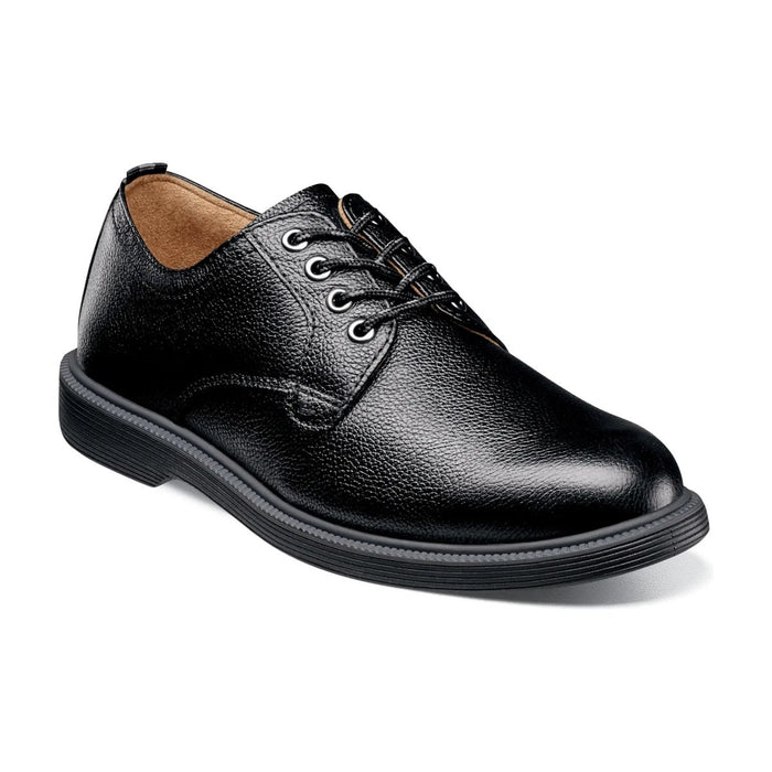Florsheim Boy's GS (Grade School) Supacush Jr. Plain Toe Oxford Black - 1062603 - Tip Top Shoes of New York