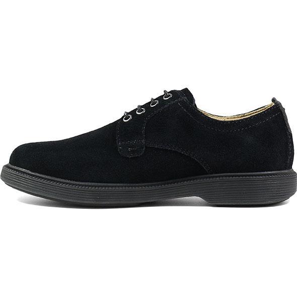 Florsheim Kids Boy's Sapacush Plain Toe Ox Black Suede (Sizes 1-3) - 941781 - Tip Top Shoes of New York
